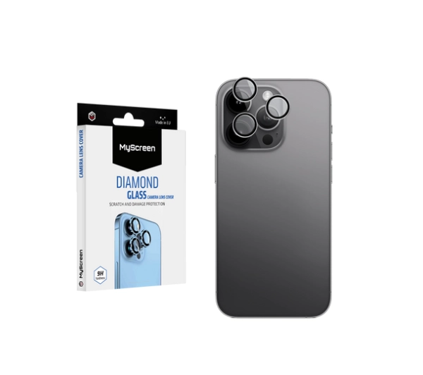 MyScreen Protector Diamond do iPhone 16 Pro / Pro Max Czarny