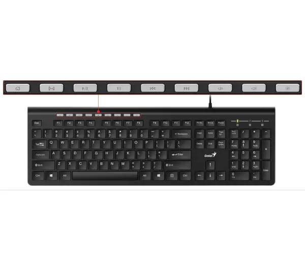 Genius Slimstar 230 II Czarny