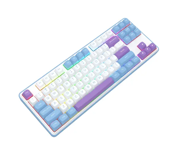 Redragon K707WBP-RGB-PRO StarBlade Biało-niebieski