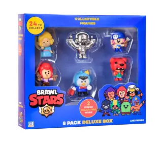 PMI Kids World Brawl Stars - 8 Pack Deluxe Box Ver.A BRW2070A