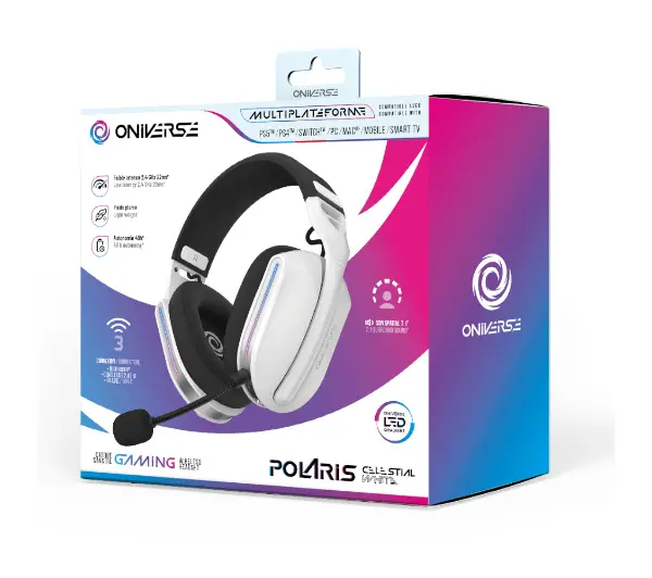 Oniverse Polaris Celestial White Nauszne Biały