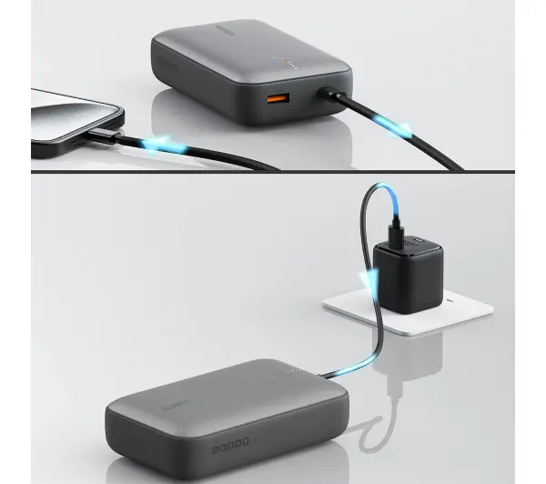 Aukey PB-Y57 20000mAh 22,5W Szary