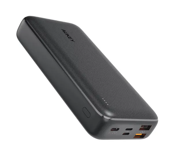 Aukey PB-N74S 20000mAh 22,5W Czarny