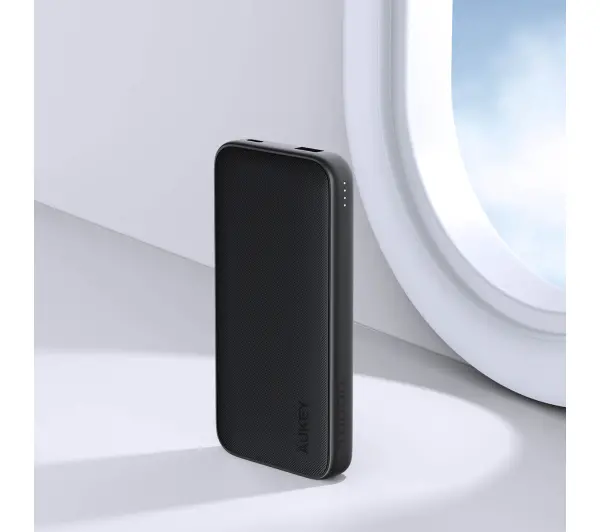 Aukey PB-Y46 10000mAh 15W Czarny