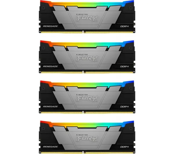 Kingston FURY Renegade RGB DDR4 64GB (4 x 16GB) 3200 CL16 Szary