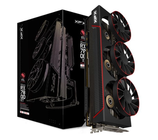 XFX Quicksilver Radeon RX 7800 XT Magnetic Air Gaming 16GB GDDR6 256bit FSR