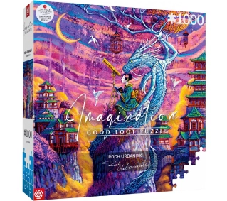Good Loot Roch Urbaniak Sakura i Ryu / Sakura & Ryu Imagination Puzzle 1000 elementów