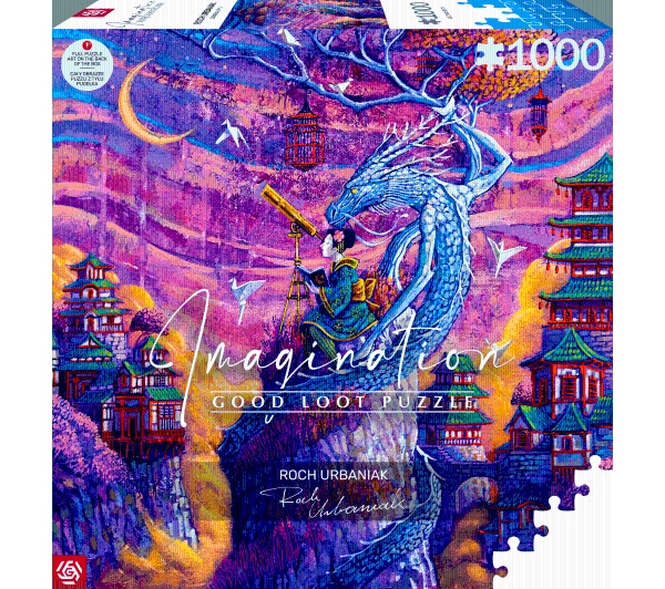Good Loot Roch Urbaniak Sakura i Ryu / Sakura & Ryu Imagination Puzzle 1000 elementów
