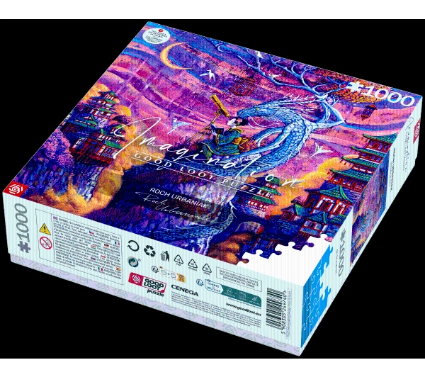 Good Loot Roch Urbaniak Sakura i Ryu / Sakura & Ryu Imagination Puzzle 1000 elementów
