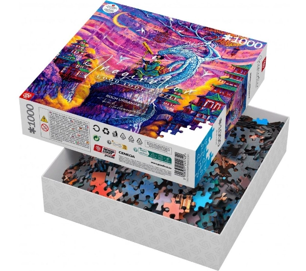 Good Loot Roch Urbaniak Sakura i Ryu / Sakura & Ryu Imagination Puzzle 1000 elementów