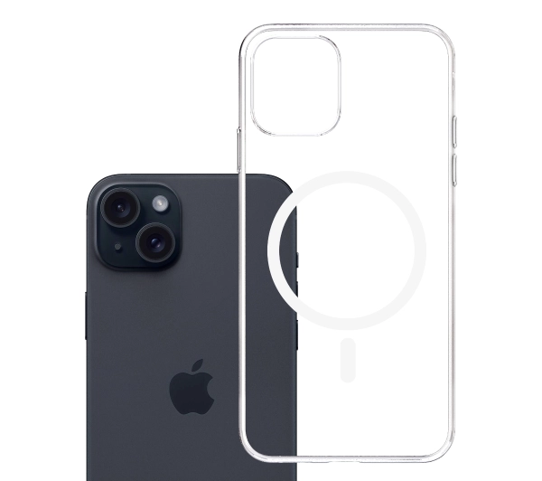 3mk Clear MagCase do iPhone 15 Plus Przezroczysty