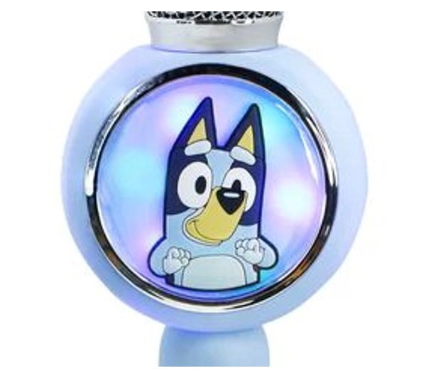OTL Technologies Bluey PopSing LED Light Up Wireless Karaoke 5W Jasnoniebieski