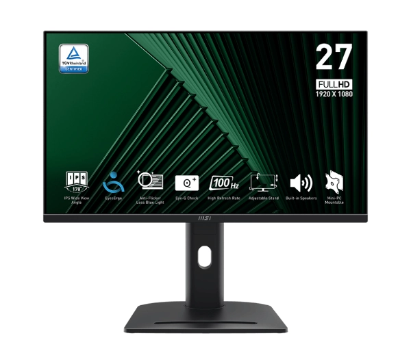 MSI PRO MP275PG 27" Full HD IPS 100Hz 1ms MPRT