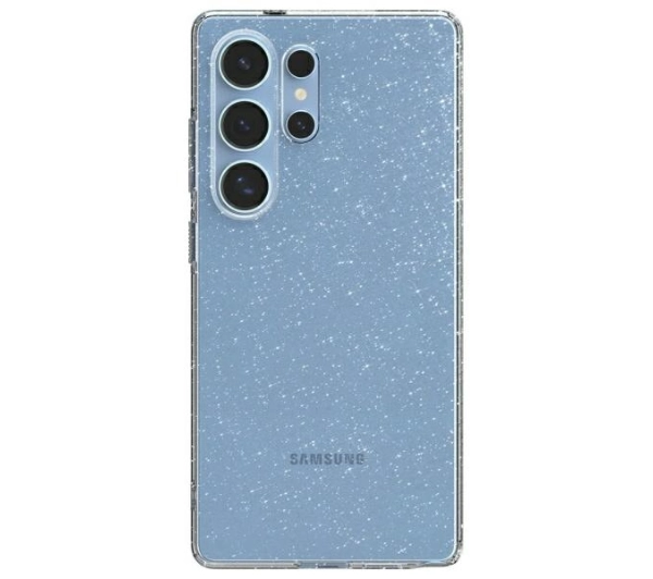 Spigen Liquid Crystal Glitter do Galaxy S25 Ultra Przezroczysty