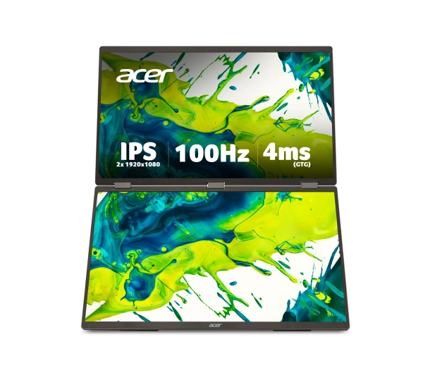 Acer PD193QEbmiuux 18,5" Full HD IPS 100Hz 4ms Przenośny
