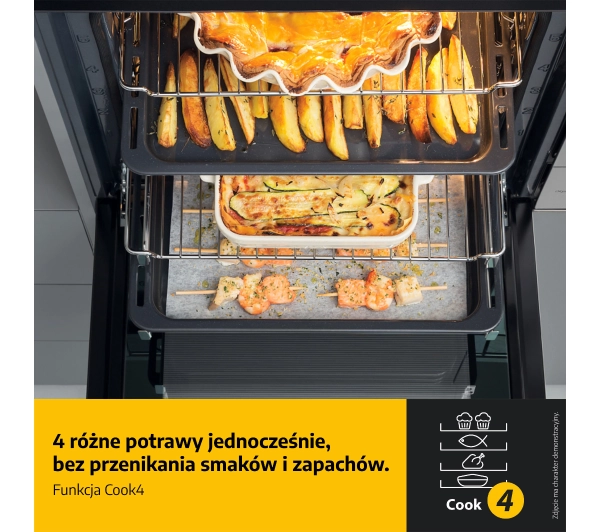 Whirlpool WOI9A8PT2SBA Funkcje AI Pizza 310C Termoobieg AirFry Czarny - Kup na Raty - RRSO 0%