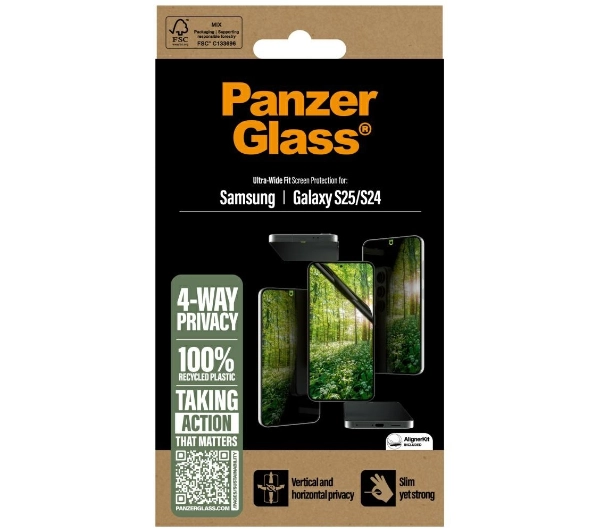 PanzerGlass ECO MATRIX do Galaxy S25
