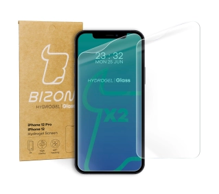 Bizon na ekran Hydrogel iPhone 12/12 Pro 2 sztuki