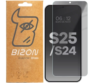 Bizon prywatyzujące Clear Shadow do Galaxy S25/S24 Przyciemniane