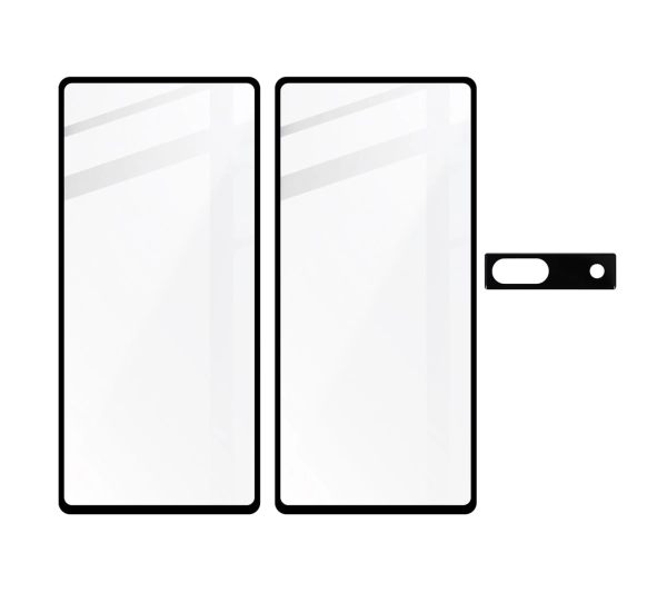 Bizon 2x szkło + szybka na aparat Edge 2 do Pixel 7A