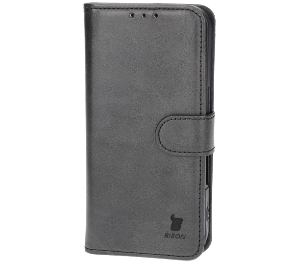 Bizon z klapką Pocket do iPhone 16 Czarny