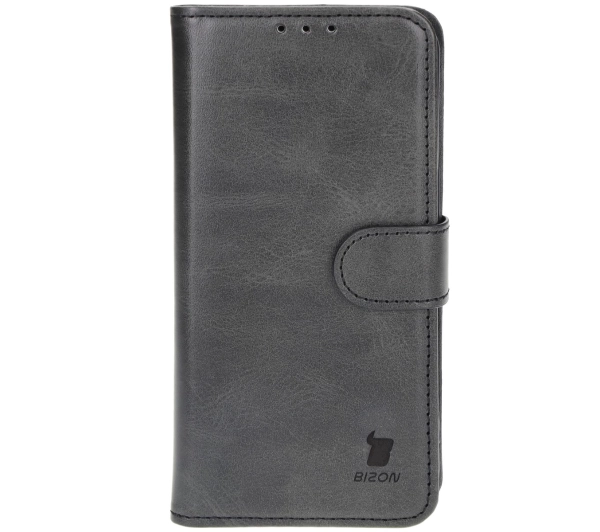Bizon z klapką Pocket do iPhone 16 Czarny