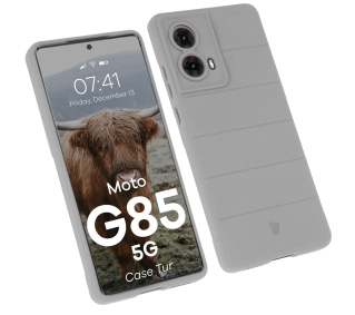 Bizon Tur do Motorola Moto G85 5G Light Grey