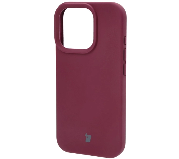 Bizon Silikonowe Soft do iPhone 16 Pro Ciemno-fioletowy