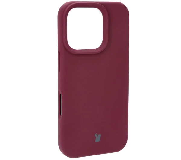 Bizon Silikonowe Soft do iPhone 16 Pro Ciemno-fioletowy