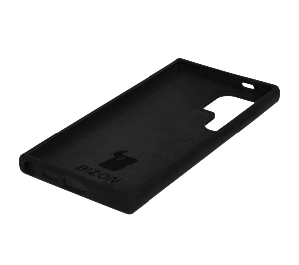Bizon Silikonowe Soft do Galaxy S24 Ultra Czarny