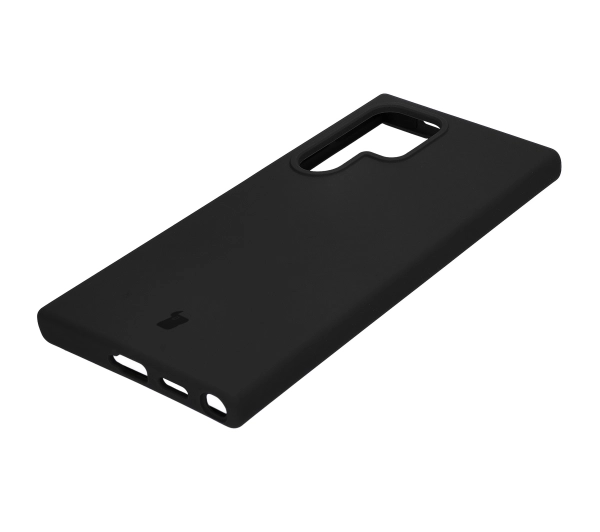 Bizon Silikonowe Soft do Galaxy S24 Ultra Czarny