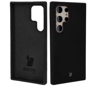 Bizon Silikonowe Soft do Galaxy S24 Ultra Czarny