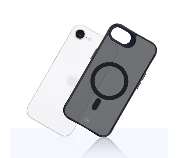 3mk Smoke MagCase do iPhone 16e Czarny