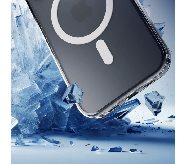 3mk Frosty MagCase do iPhone 16e Biały