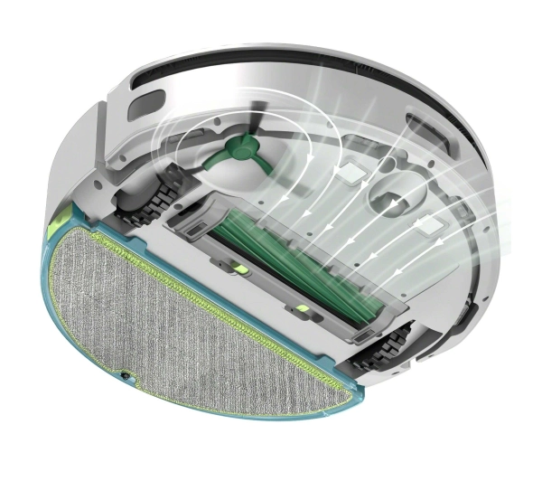 iRobot Roomba 205 DustCompactor Combo Funkcja mopowania Tworzenie mapy pomieszczenia 63dB Biały - Kup na Raty - RRSO 0%