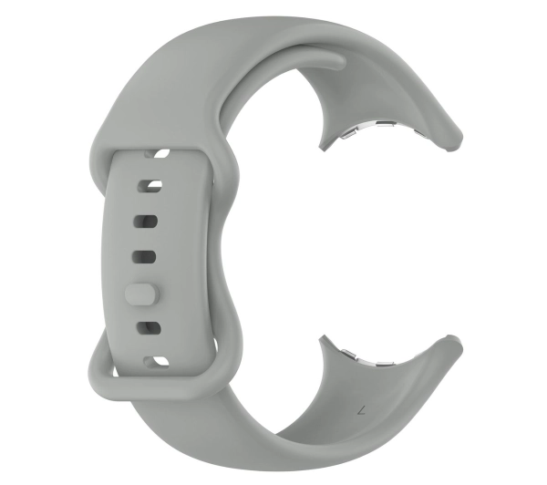 Bizon Strap Watch Silicone S do Google Pixel Watch 3 45mm Szary