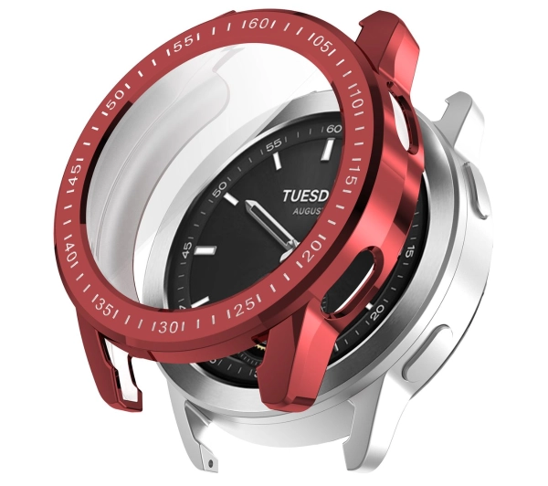 Bizon Felipe do Xiaomi Watch S3 47mm Czerwone