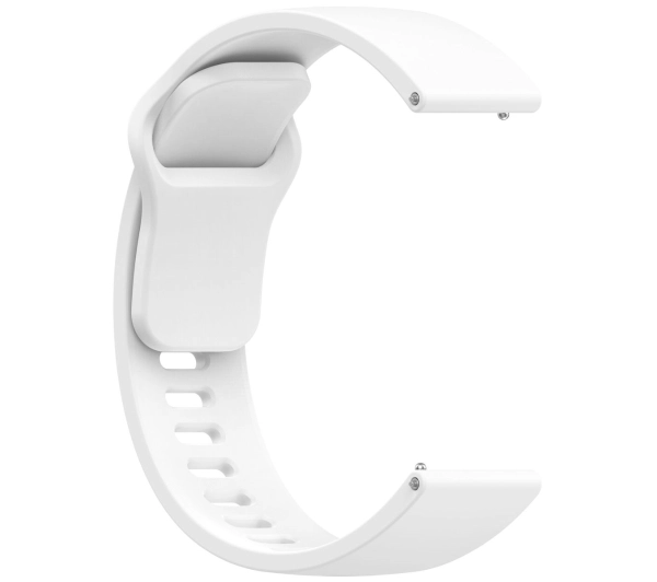 Bizon Strap Watch Silicone Pro H QuickRelease 22mm Biały