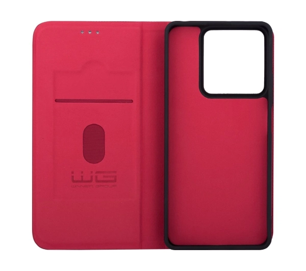 Winner WG Flipbook Duet do Xiaomi Redmi Note 14 5G Czerwony