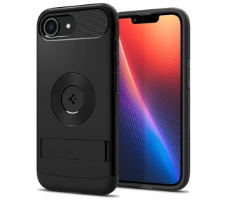 Spigen Slim Armor Mag MagSafe do iPhone 16e Czarny