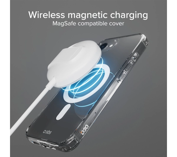 SBS D3O do iPhone 16e Przezroczysty