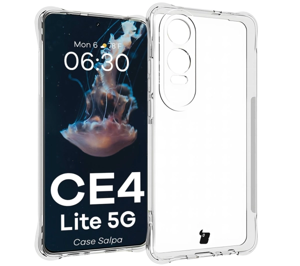 Bizon Elastyczne Salpa do OnePlus Nord CE4 Lite 5G Przezroczysty