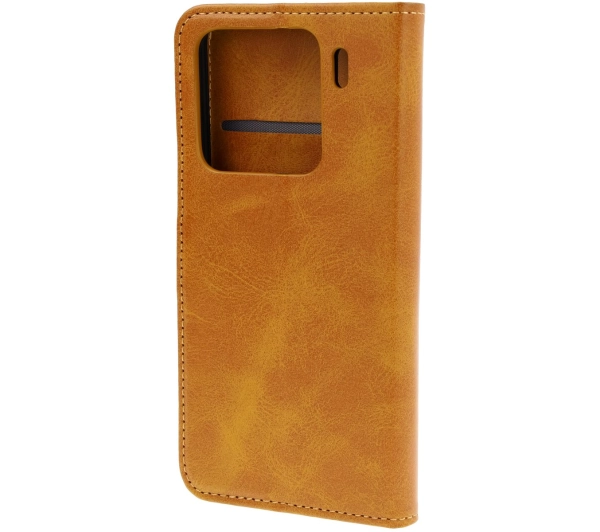 Bizon z klapką Pocket do Xiaomi 15 Brązowy