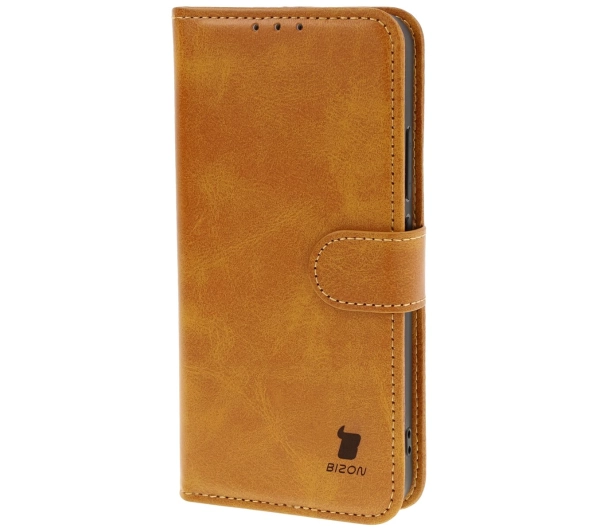 Bizon z klapką Pocket do Xiaomi 15 Brązowy