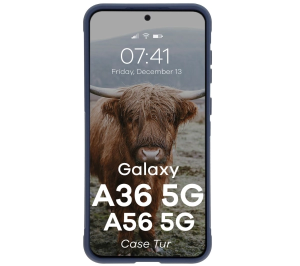 Bizon Tur do Galaxy A36 5G / Galaxy A56 5G Granatowy