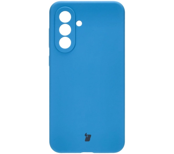Bizon Silikonowe Soft do Galaxy A36 5G Niebieski