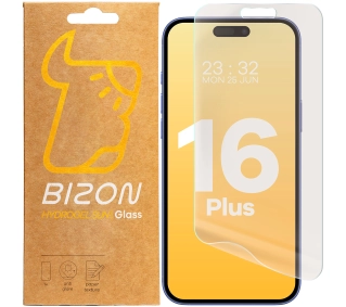 Bizon matowa Film Sun do iPhone 16 Plus 2 sztuki