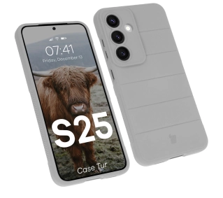 Bizon Tur do Galaxy S25 Jasnoszary