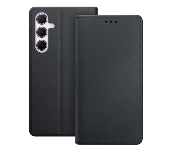 3mk Wallet Case do Galaxy A36/A56 Czarny