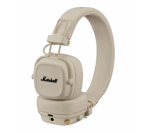 Marshall Major V Cream Nauszne Bluetooth 5.3 Kremowy - ⚡ EURO HIT CENOWY! ⚡ - Kup na Raty - RRSO 0%